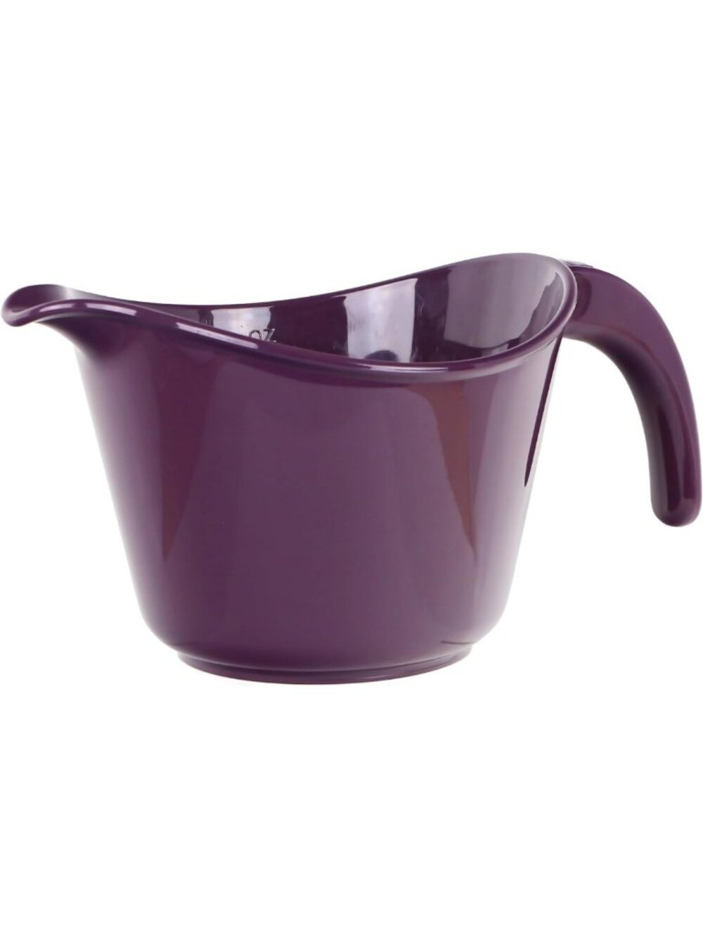 Ergonomic 2QT Batter Bowl with Pour Spout, Non-Slip Base, BPA-Free, Space-Saving